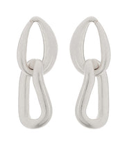 Load image into Gallery viewer, Linked Irregular Shaped Chain Earrings
