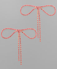 Load image into Gallery viewer, Pave Bow Earrings
