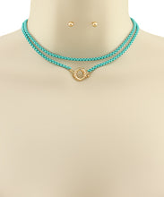 Load image into Gallery viewer, 2 Layer Color Box Chain Choker

