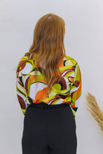 Load image into Gallery viewer, Stacy Geometric Button Up-Sage
