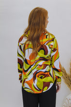 Load image into Gallery viewer, Stacy Geometric Button Up-Sage
