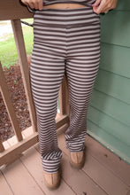 Load image into Gallery viewer, Cozy Crush Stripe Pants Set-Brown
