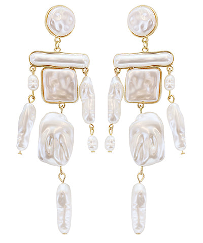 Pearl Dangle Earrings