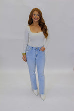 Load image into Gallery viewer, BF Blakey Square Neck Bodysuit-Light Beige
