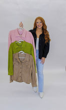 Load image into Gallery viewer, Blake Embossed Shacket-Blush
