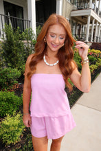 Load image into Gallery viewer, Kiki Top And Shorts Set-Pink
