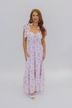 Load image into Gallery viewer, Enchanted Floral Maxi Dress-Pink
