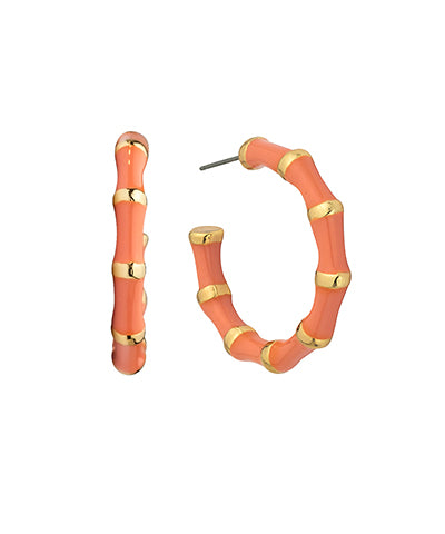 Epoxy Bamboo Hoops