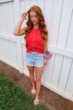 Load image into Gallery viewer, July Knit Cardigan Vest Top
