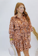 Load image into Gallery viewer, Autumn Leaves Button Up Dress
