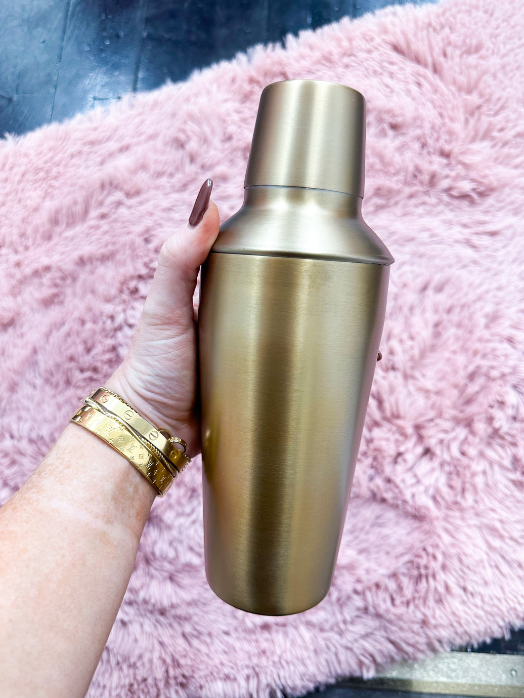 Gold Cocktail Shaker