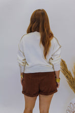 Load image into Gallery viewer, Picture Perfect Embellished Sweater- Cream
