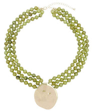 Load image into Gallery viewer, Layered Round &amp; Marble Bead Necklace
