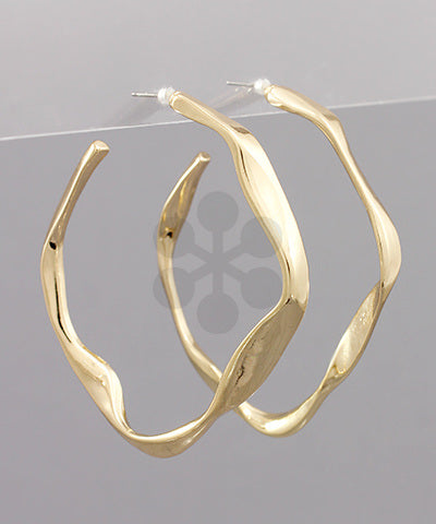 Hammered Hoops