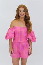 Load image into Gallery viewer, Jain Corset Striped Top
