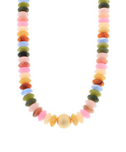 Load image into Gallery viewer, Metal Ball &amp;  Beads Necklace
