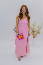 Load image into Gallery viewer, Lala Tube Midi Dress-Blush
