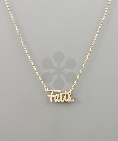 Faith Necklace