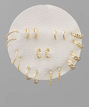 Load image into Gallery viewer, Pair Metal Hoops
