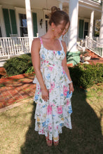 Load image into Gallery viewer, Fresh Bloom Floral Midi Dress- White
