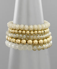 Load image into Gallery viewer, Bead &amp; Metal Ball Bracelet
