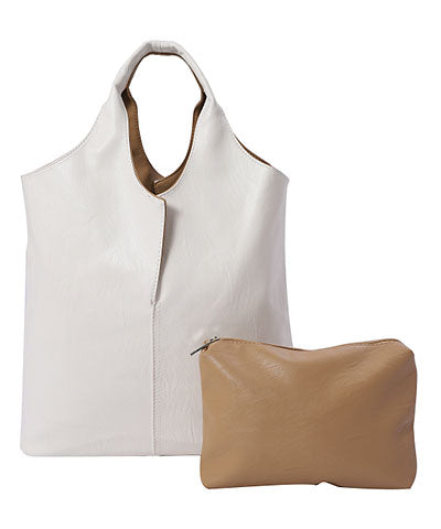 Reversible Tote With Matching Pouch