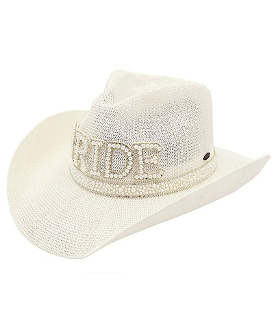 BRIDE Cowboy Hat