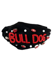 Load image into Gallery viewer, BULL DOG Beaded Headband
