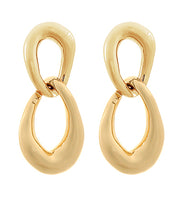 Load image into Gallery viewer, Double Oval Linked Earrings
