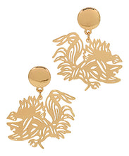 Load image into Gallery viewer, Gamecock Filigree Earrings
