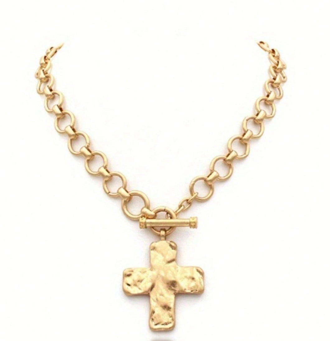Cross & Chain Necklace