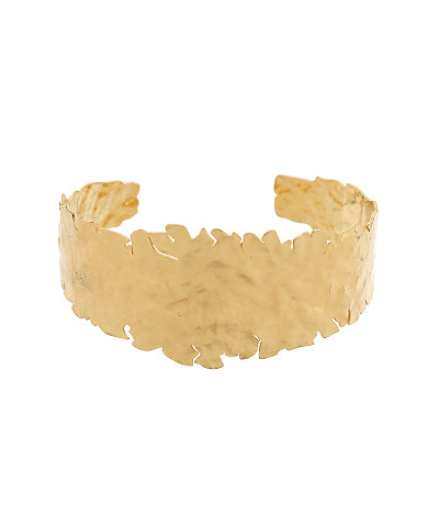 Hammered & Graduated Cuff Bracelet