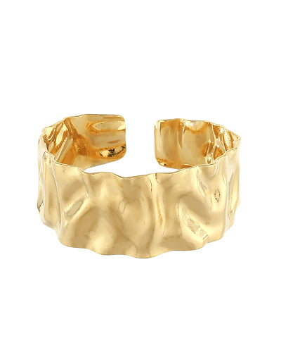 Textured & Wavy Wide Cuff