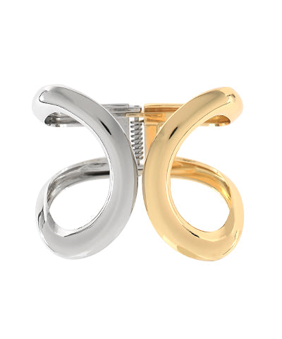 Two-Tone Bangle Bracelet