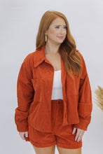 Load image into Gallery viewer, To My Lover Shacket- Brick
