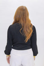 Load image into Gallery viewer, Urban Mock Neck Knit Top- Black
