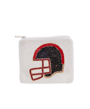 Load image into Gallery viewer, Football Helmet Coin Pouch
