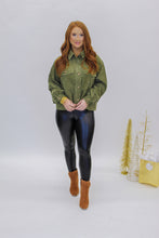 Load image into Gallery viewer, Chill Out Corduroy Button Down Jacket- Olive
