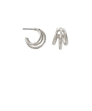 Load image into Gallery viewer, Triple Layers Hoops
