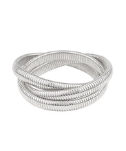 Load image into Gallery viewer, 3 Row Herringbone Layered Bracelet
