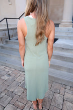 Load image into Gallery viewer, Liza Casual Midi Dress-Olive
