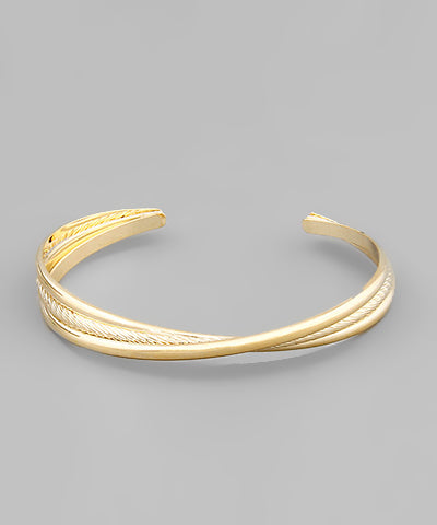 Dia Cut Layer Accent Bracelet