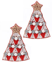 Load image into Gallery viewer, Seed Bead Tree Earrings
