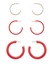 Load image into Gallery viewer, Multi Acrylic Hoops Set
