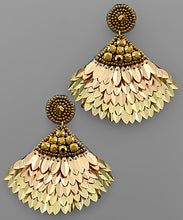 Load image into Gallery viewer, Fan Wing Earrings
