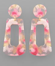Load image into Gallery viewer, Rectangle Acrylic Earrings
