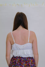 Load image into Gallery viewer, Sunshine Ruffle Tank-Off White
