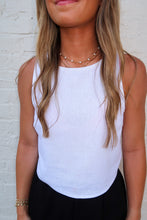 Load image into Gallery viewer, Cooper Linen Blouse Set-White
