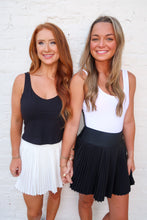 Load image into Gallery viewer, Move It Pleated Tennis Skort-White
