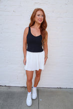 Load image into Gallery viewer, Move It Pleated Tennis Skort-White
